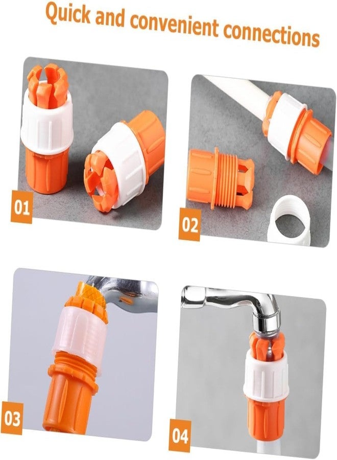 Swejos Multifunction Faucet Tight Pipe Connector | Hose Connection Hard pipe Universal Quick Nozzle Water Pipe Connector (2) - Image 3